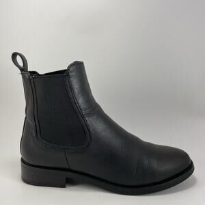 Thursday Boot Company Duchess Chelsea Boots Womens Size 7.5 Black Leather Ankle